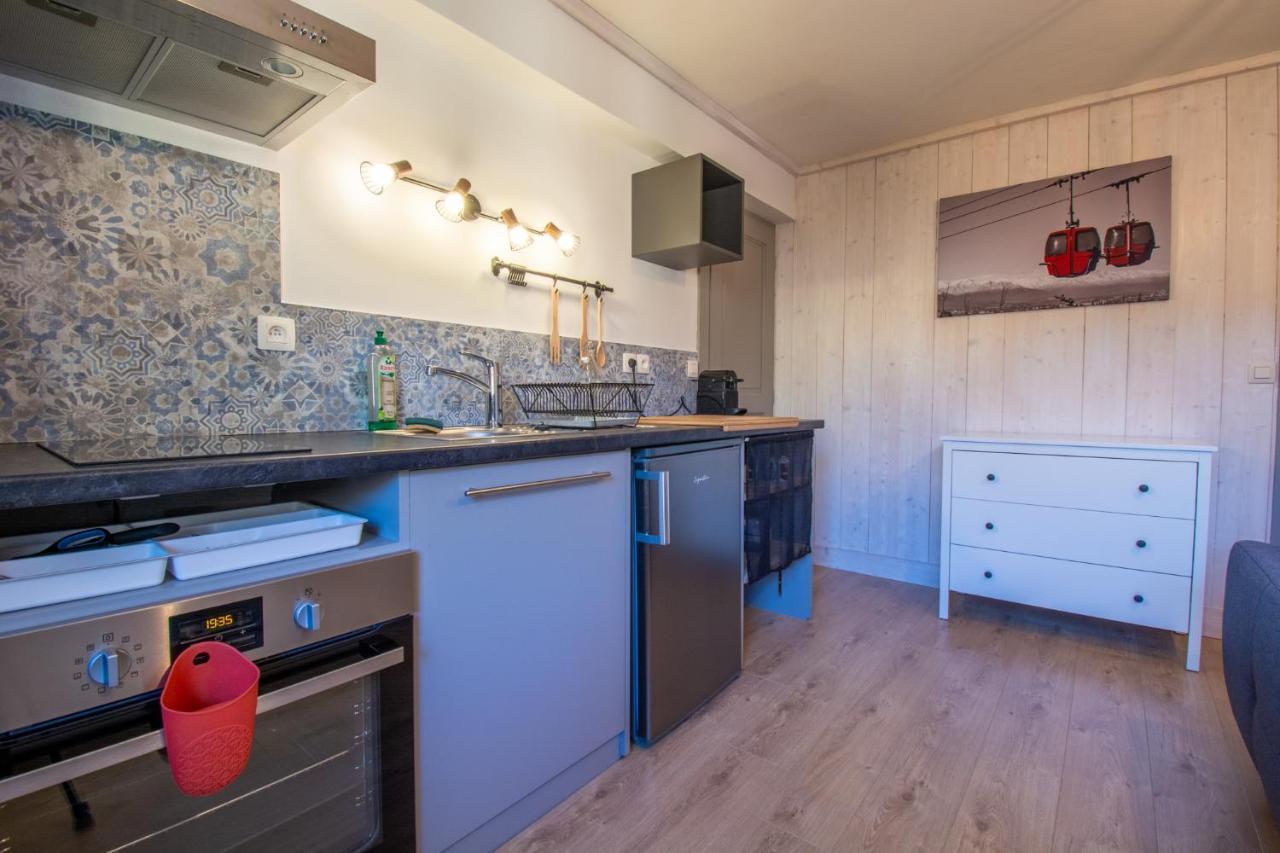 Appartements vue Mont-Joly à 2 pas Tramway Mont-Blanc - 1 et 2 pièces Saint-Gervais-les-Bains Exterior foto