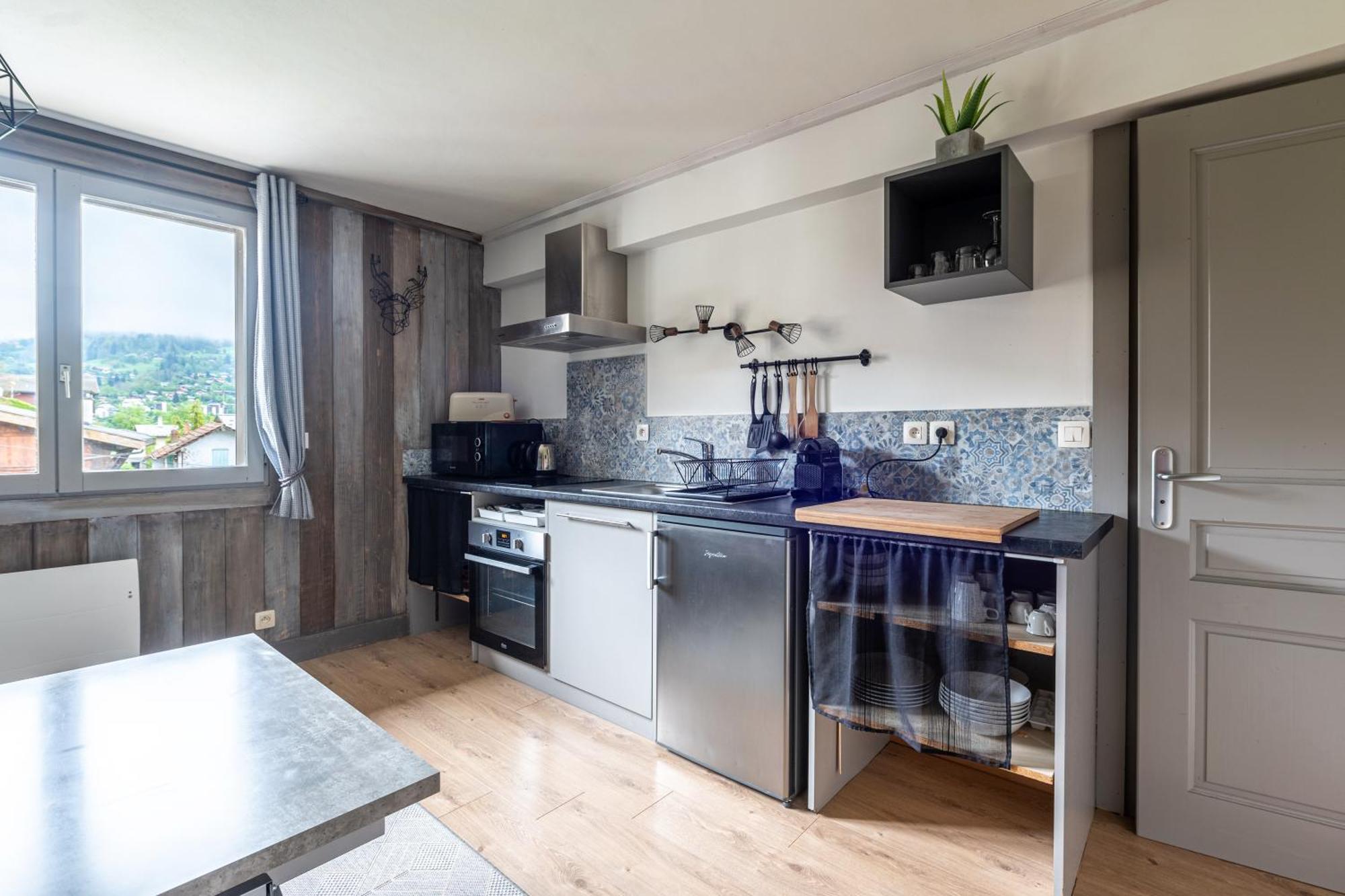 Appartements vue Mont-Joly à 2 pas Tramway Mont-Blanc - 1 et 2 pièces Saint-Gervais-les-Bains Exterior foto